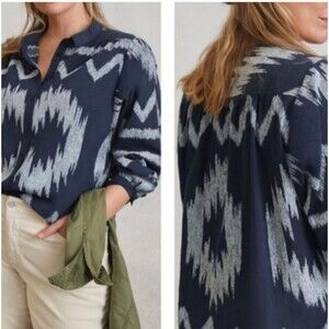 Anthropologie Pilcro Ladies Size Small Romy Western Aztec Top